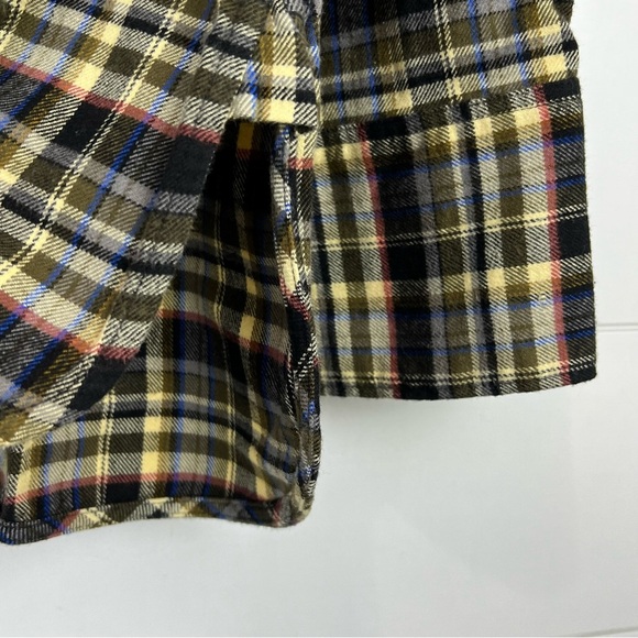 NWT EVERLANE The Boxy Flannel Button Down Shirt Small - Picture 6 of 13